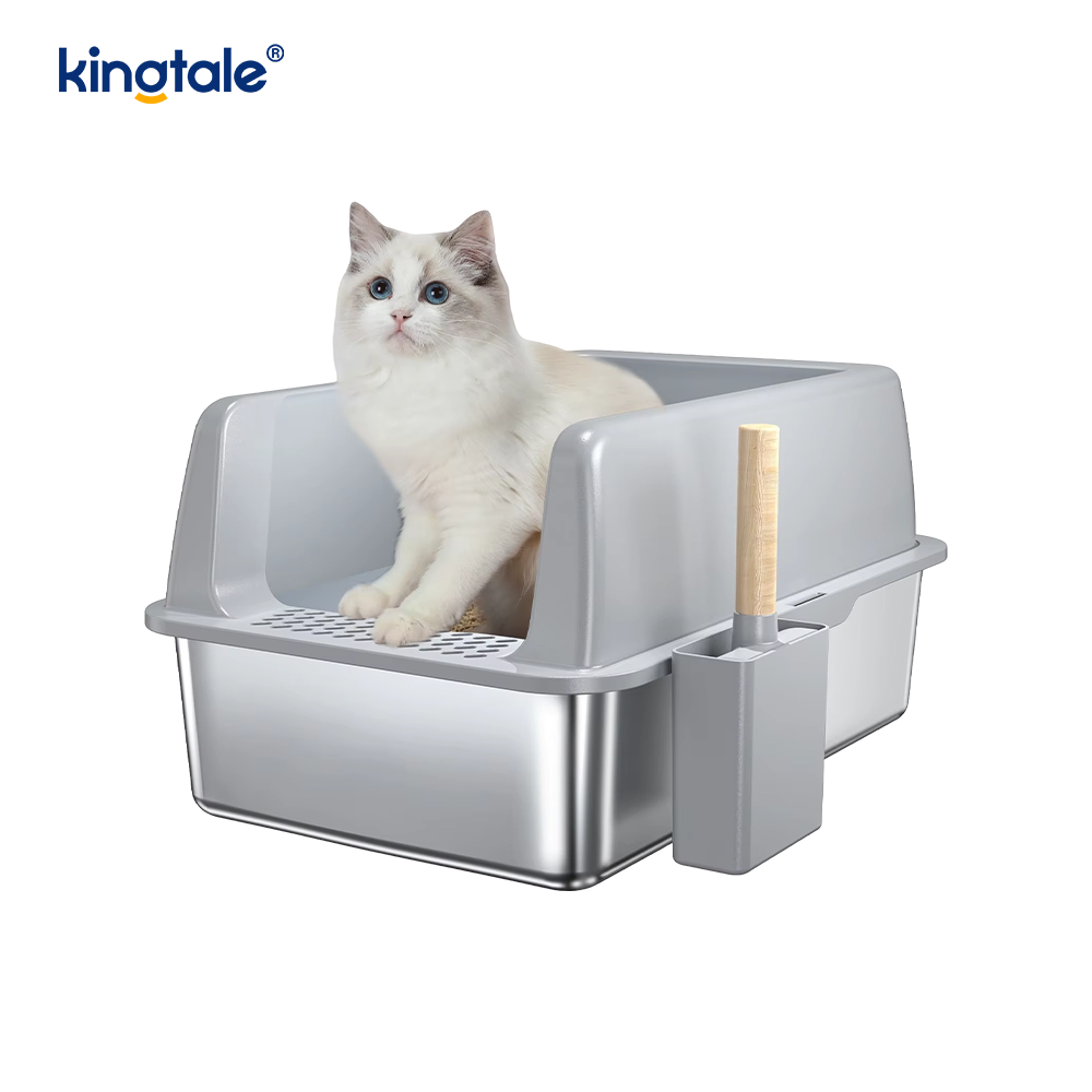 Kotak Sampah Kucing Dengan Pedal Anti-pasir Kotak Sampah Kucing Dengan Pedal Anti-pasir