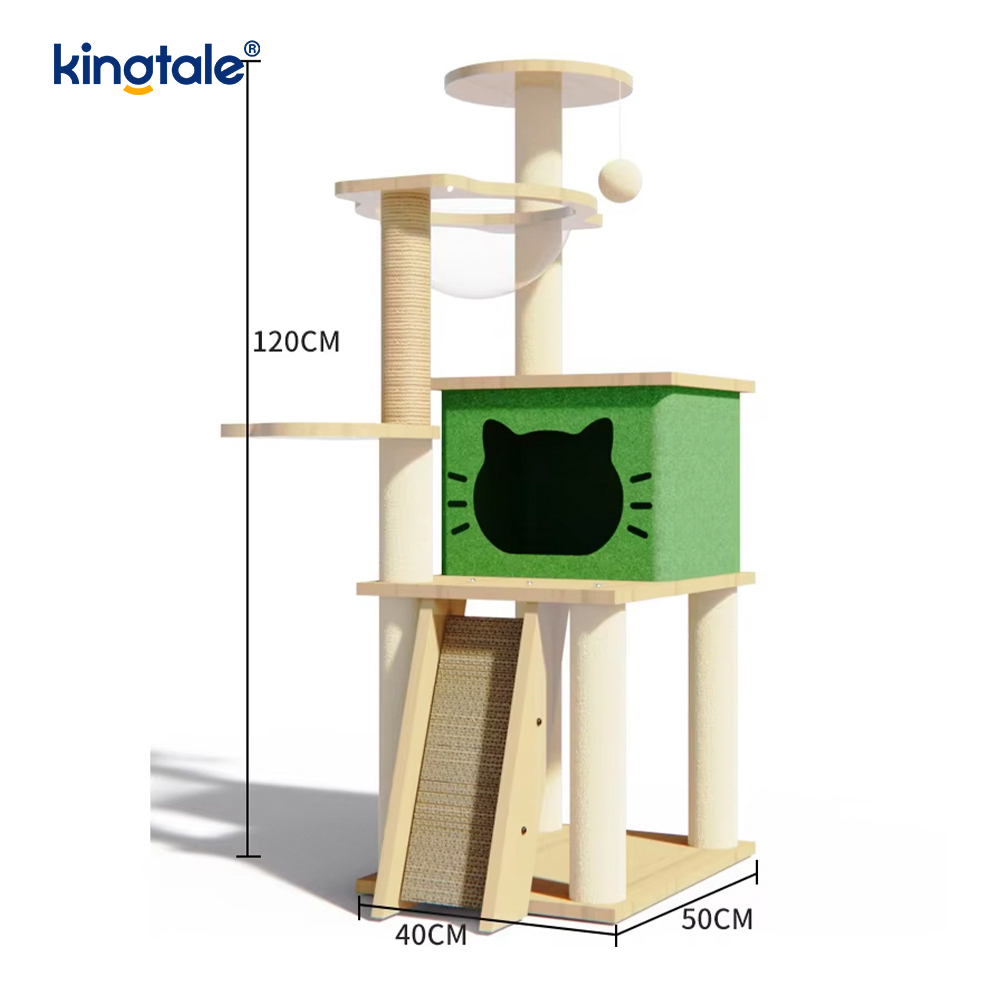 MDF Felt Cat Tree