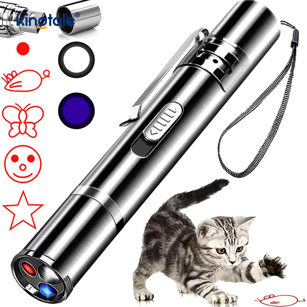 Mainan Kucing Laser Boleh Dicas Semula USB