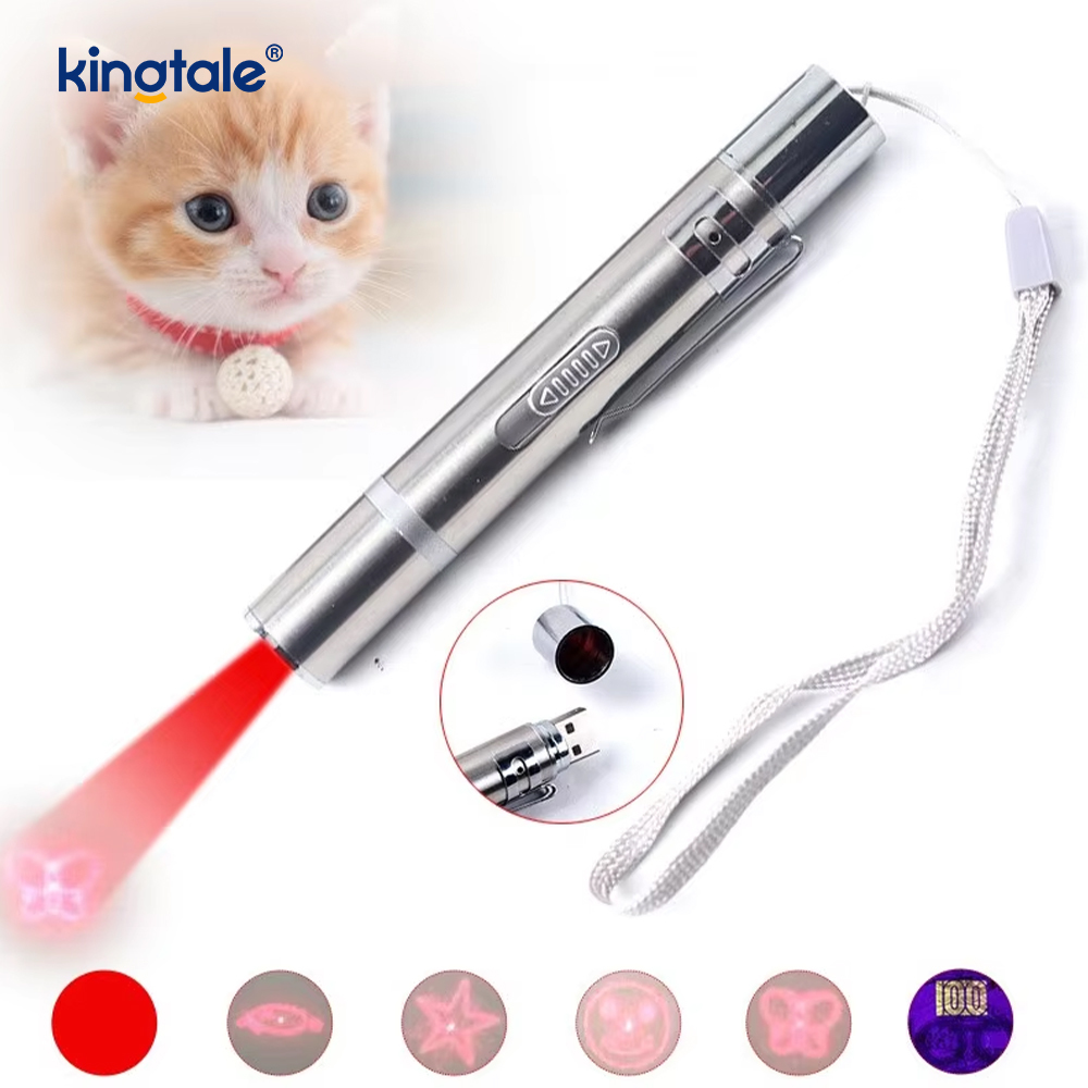 Mainan Kucing Laser Boleh Dicas Semula USB
