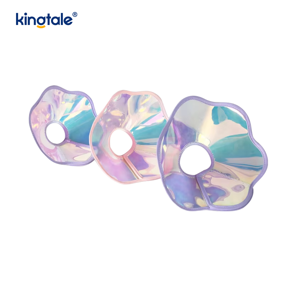 Bulatan Elizabethan PVC Bunga Berwarna-warni