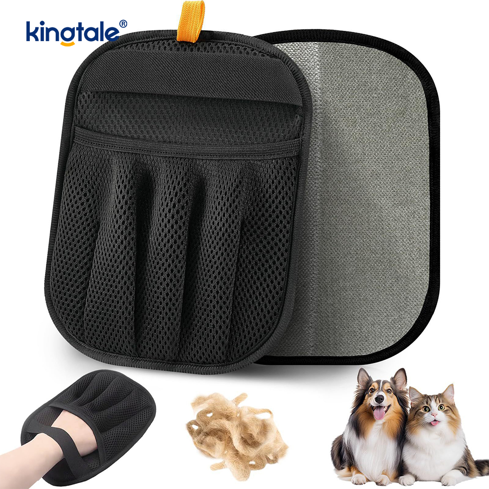 Sarung Tangan Penyingkiran Bulu Binatang Berus Ajaib Sarung Tangan Elektrostatik Untuk Anjing & Kucing Sarung Tangan Penyingkiran Bulu Binatang Berus Ajaib Sarung Tangan Elektrostatik Untuk Anjing & Kucing