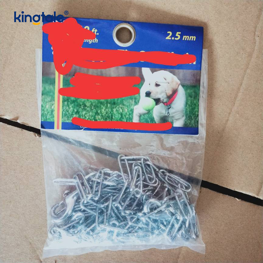 Kolar Tercekik Cubit Binatang Keluli Karbon Kolar Latihan Anjing Serampang Logam