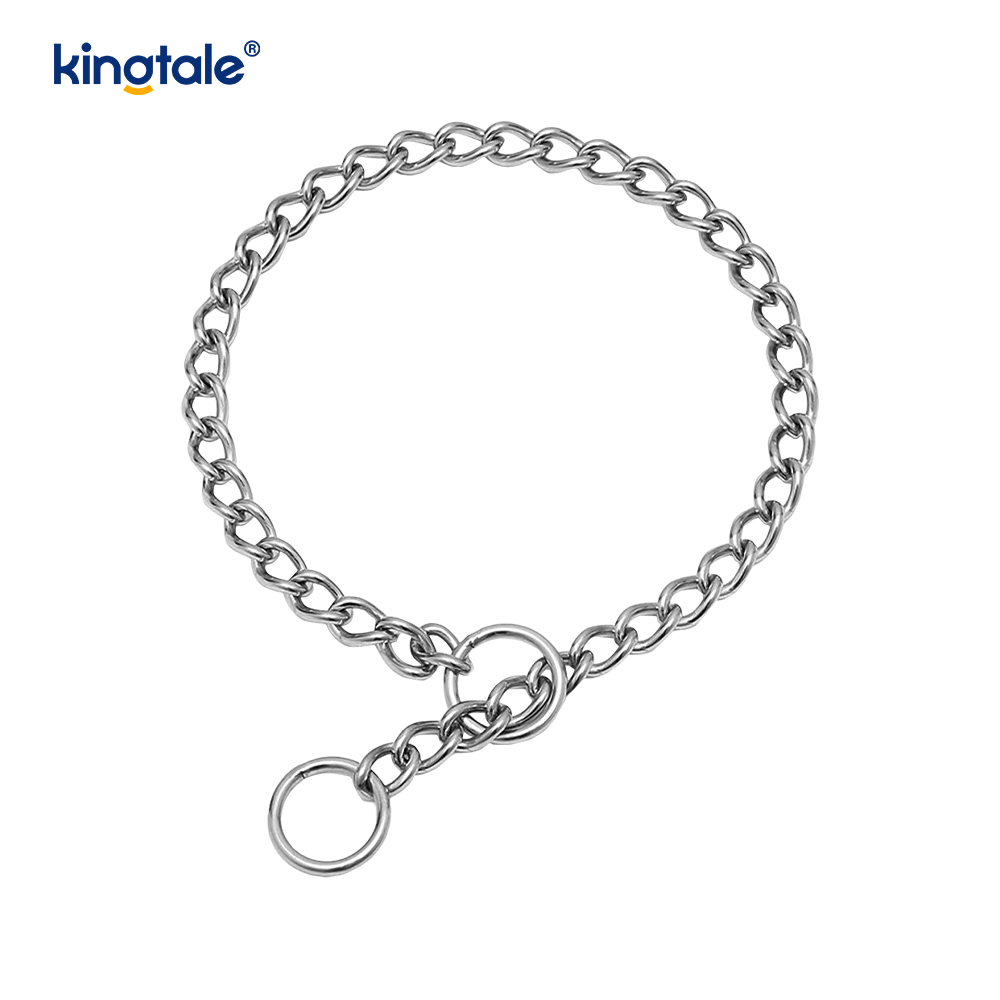 Metal Training Dog Choke Collar Slip P Rantaian Berat Rantaian Untuk Anjing