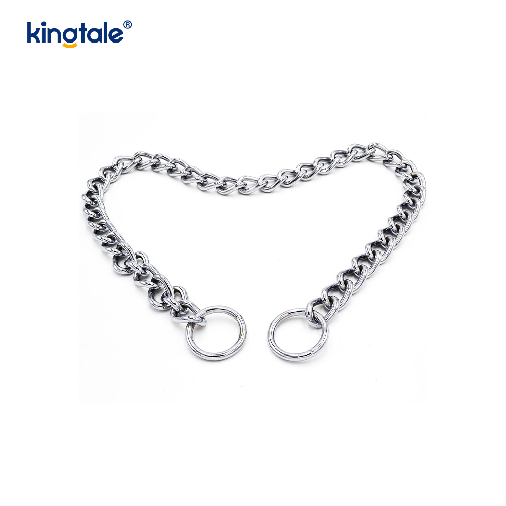 Metal Training Dog Choke Collar Slip P Rantaian Berat Rantaian Untuk Anjing