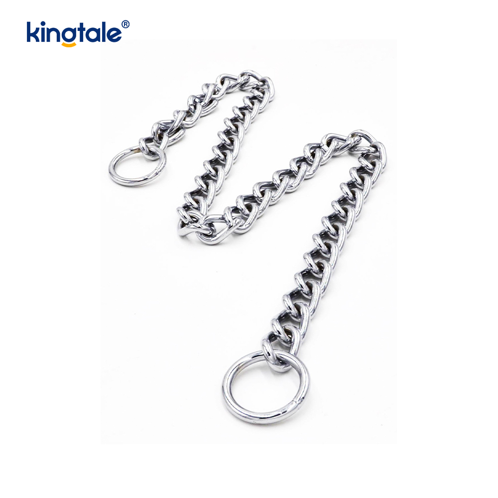 Metal Training Dog Choke Collar Slip P Rantaian Berat Rantaian Untuk Anjing
