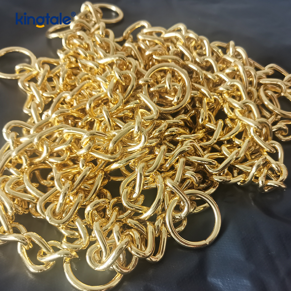 Metal Training Dog Choke Collar Slip P Rantaian Berat Rantaian Untuk Anjing