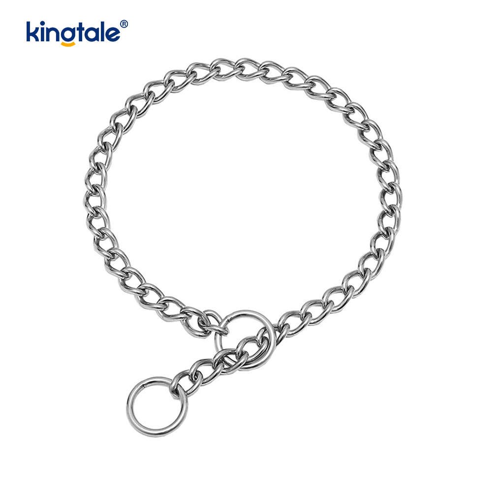 Metal Training Dog Choke Collar Slip P Rantaian Berat Rantaian Untuk Anjing