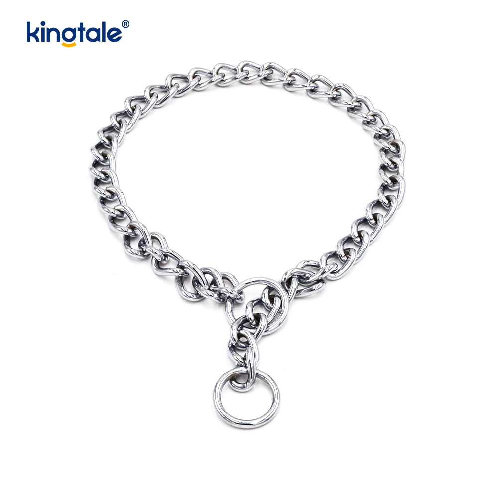Metal Training Dog Choke Collar Slip P Rantaian Berat Rantaian Untuk Anjing