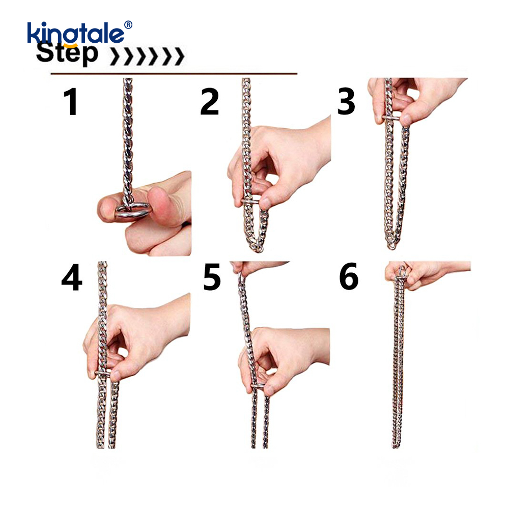 Metal Training Dog Choke Collar Slip P Rantaian Berat Rantaian Untuk Anjing
