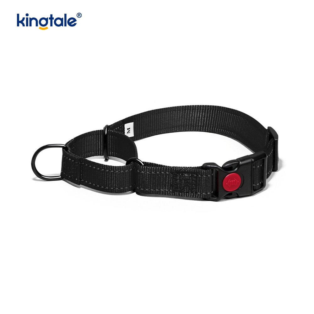 Tiada Tarik Reflektif Kolar Anjing Martingale Nylon Boleh Laras Untuk Anjing S M A L L