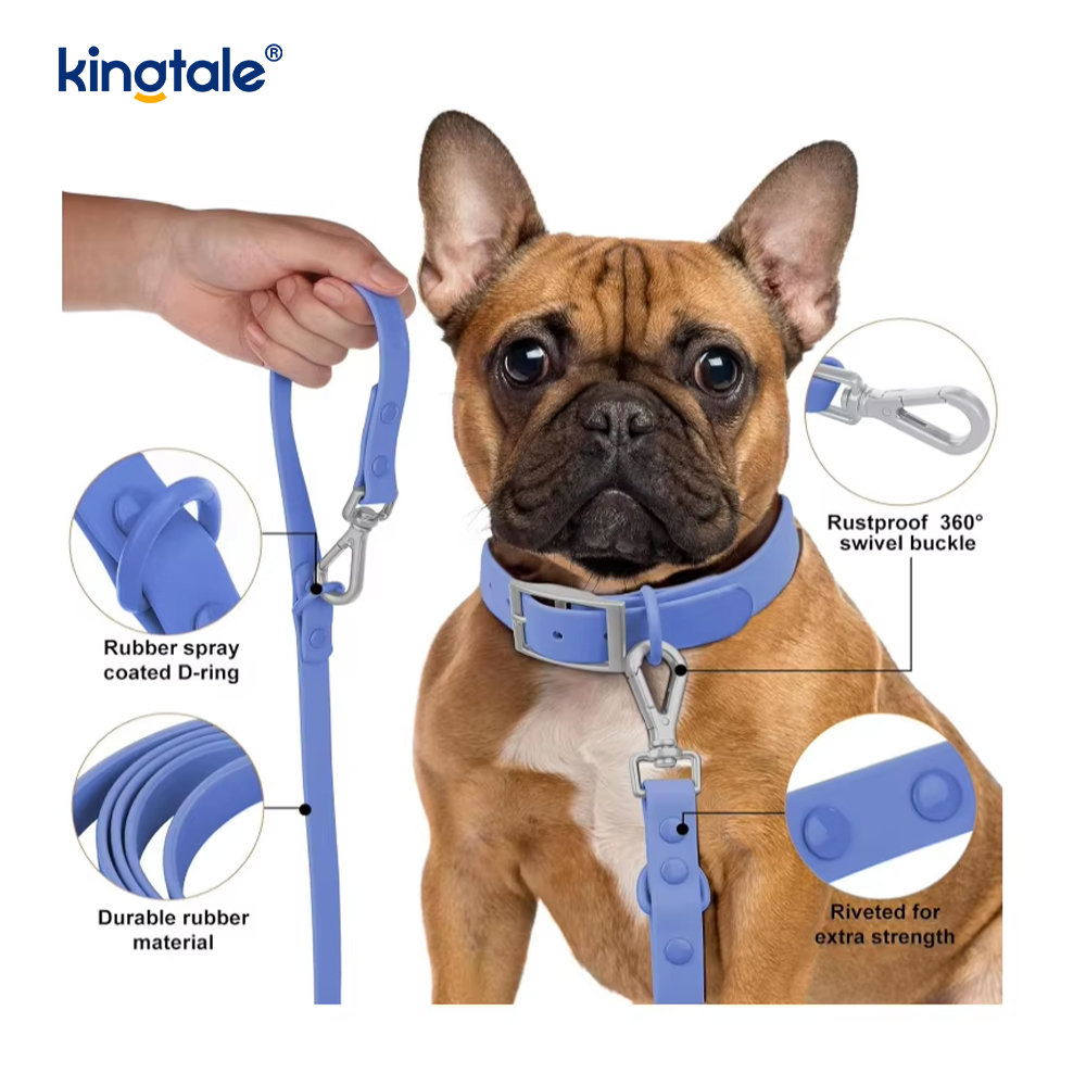 Kolar Tali Abah Abah Anjing Pvc Mudah Bergaya Ringan Kalis Air