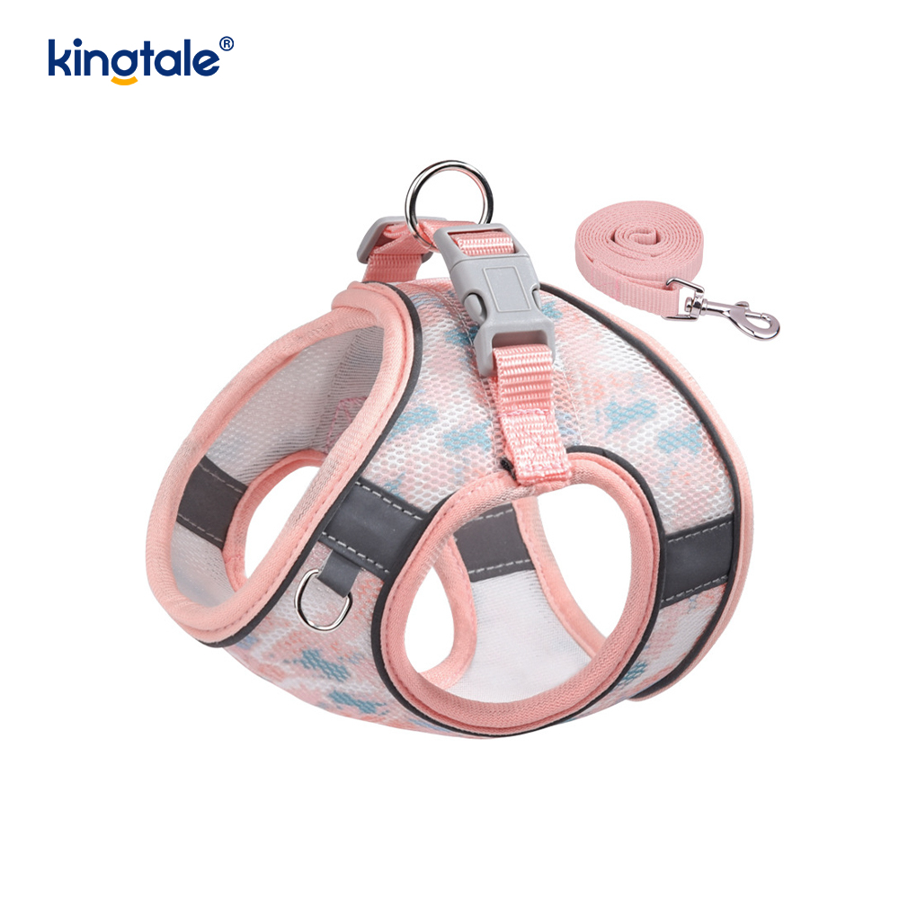 Tali Anti-Kejutan Anjing Reflektif Fesyen Berlapik Abah-abah Binatang Anjing