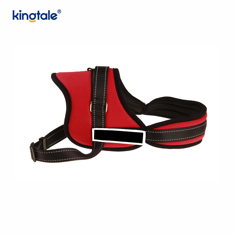 Tiada Pull Buckle Service Dog Harness untuk Anjing Sederhana & Besar