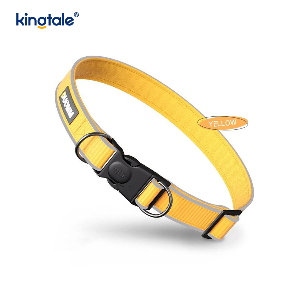 Poliester boleh laras Pet Dog Cat Puppy Safe Flashing Collars