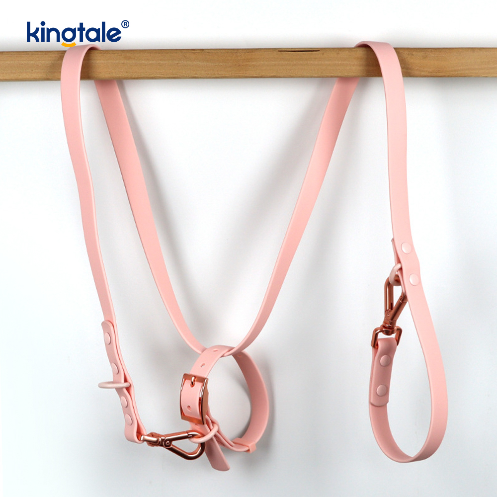 Tali Kolar Anjing Tahan Lelasan Bersalut PVC