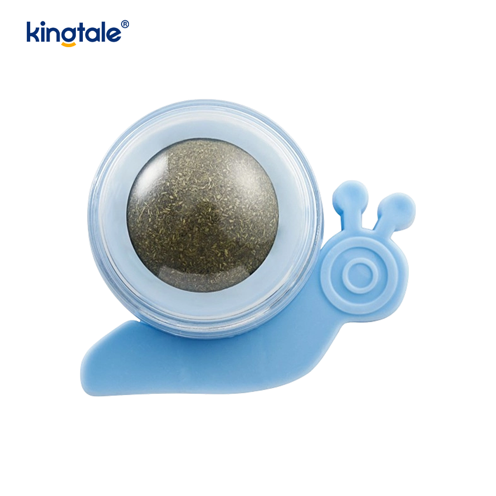 Siput Berputar Catnip Ball Geraham Pembersihan Gigi Bebola Rawat
