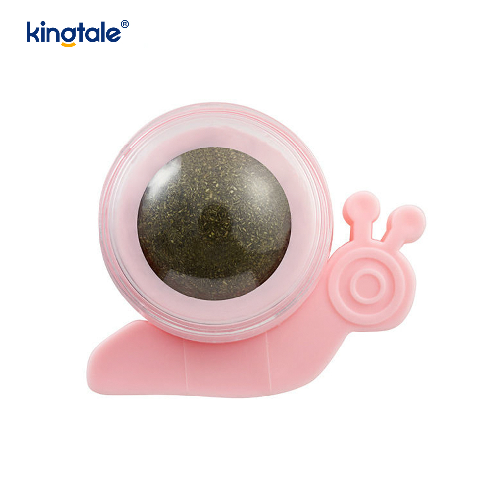 Siput Berputar Catnip Ball Geraham Pembersihan Gigi Bebola Rawat