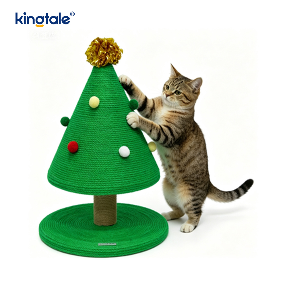 Pangsapuri Menara Pengepungan Tiang Calar Kucing Tersuai Siri Krismas