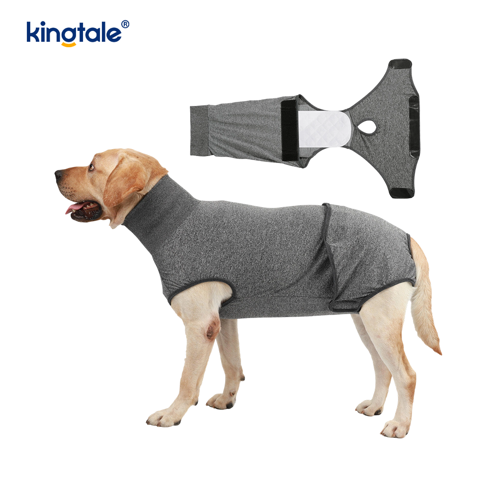 Sut Pemulihan Anjing Pakaian Pembedahan Anak Anjing Luka Perut Jaket Selepas Pembedahan